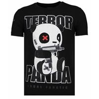 Local Fanatic Terror panda rhinestone t-shirt