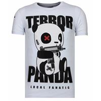 Local Fanatic Terror panda rhinestone t-shirt