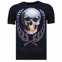Local Fanatic Skull originals rhinestone t-shirt