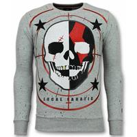 Local Fanatic Skull trui god of war sweater
