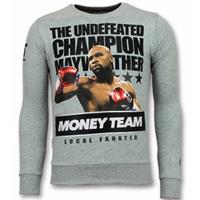 Local Fanatic Mayweather Trui - Floyd Heren Sweater - Grijs