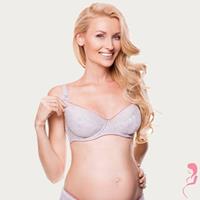 bb(benefit) BB Sport Voedingsbh Positiebh Mama Active Grijs / Roze