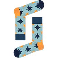 Happy Socks Nautical Star Sokken, Lichtblauw