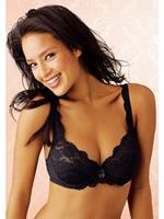 Petite fleur Beugel-bh van kant, dessous (Set van 2)