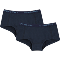 Vingino 2-pack Hipster - Donkerblauw - Katoen/elasthan