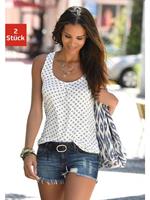 LASCANA tanktop, set van 2