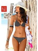 s.Oliver RED LABEL Beachwear Push-upbikinitop Avni met patroonmix