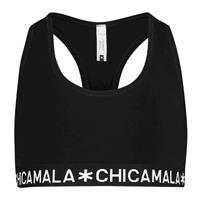 Muchachomalo Meisjes Racer Back Effen