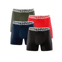 Muchachomalo Heren 4-pack Boxershort Cotton Effen