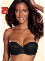 Lascana Push-up-bh Chelina met beugel, met afneembare, normale en transparante bandjes