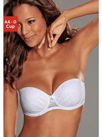 Lascana Push-up-bh Chelina met afneembare, normale en transparante bandjes, ondergoed