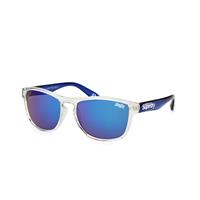 SUPERDRY ROCKSTAR Unisex Zonnebril, blauw transparent