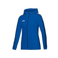 Jako Hooded Jacket Striker Women - Sportjas Dames Blauw