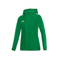 Hooded Jacket Striker Women - Sportjas Dames Groen