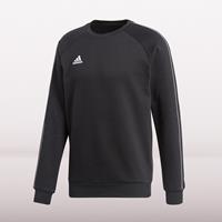 Adidas Core 18 Sweatshirt Herren, schwarz / weiß