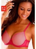 Lascana Bh met steuncups Invisible Pink met spacer-schalen, perfect onder witte kleding