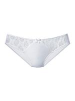 Petite fleur Slip met leuke kanten inzetten (3 stuks)