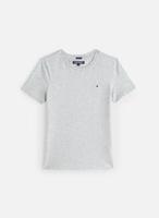 Tommy Hilfiger Boys basic cn KNIT t-shirts grijs