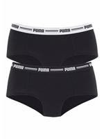 Puma - Iconic Mini Short 2P - Zwarte Mini Shorts
