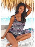 Lascana Oversized tankini in een trendy etno-look