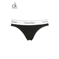 Calvin Klein Stringabel- Bund, Jersey, unifarben, black