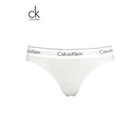 Calvin Klein Stringabel- Bund, Jersey, unifarben, white