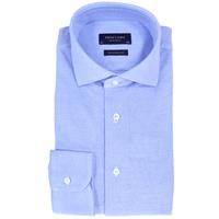 Profuomo overhemd Slim Fit PP0H0A047 in het Blauw