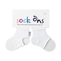 Babysocken Sock-ons Junior Nylon Weiß 