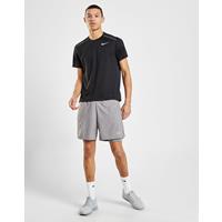 Nike Dri-FIT Miler Hardlooptop met korte mouwen voor heren - Zwart