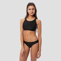 Adidas Damen Bikini Fitness 3 Stripes, schwarz, 38, 38