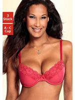 Petite fleur Push-up-bh PETITE FLEUR push-up-bh met beugel, dessous (3-delig, Set van 3)