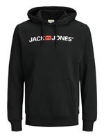 Logo Hoodie Heren Zwart