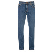 Wrangler Men's Texas Original Regular Straight Leg Jeans - Stonewash - Blauw
