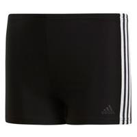 Adidas Badeboxer, chlorresistent, 3 Streifen, für Jungen, schwarz, 164, 164