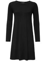 HEINE Damen Kleid Strick warm Strickkleid  schwarz weiÃŸ