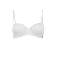 Hunkemöller Voorgevormde strapless beugel bh Angie Wit