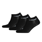 3-pack Unisex Sneaker Sock Black-43-46