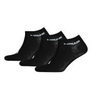 Head 3-pack Unisex Sneaker Sock Black-39-42