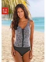 LASCANA Badeanzug, mit trendigem Animalprint und Shaping-Effekt
