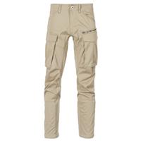 G-Star Raw Cargohose "Rovic", Tapered Fit, Reißverschlusstasche, für Herren, beige