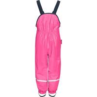 PLAYSHOES Kinder Regenhose mit Fleecefutter pink 