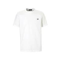 Fred Perry Core Tonal Ringer Short Sleeve T-Shirt Heren - Wit - Heren