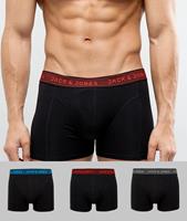 Jack&Jones Waistband 3-Pack Boxershorts