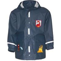 PLAYSHOES Kinder Regenjacke Feuerwehr  dunkelblau 