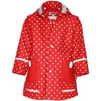 Playshoes regenjas stippen rood