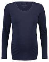 zwangerschaps longsleeve Berlin blauw