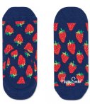 Happy Socks Strawberry Liner sokken - Footies - blauw
