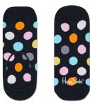 Happy Socks Big Dot Liner sokken - Footies - zwart