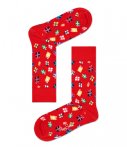 Happy Socks Christmas Gift Sokken, Rood