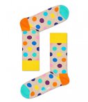 Happy Socks Big Dot Sokken, Beige